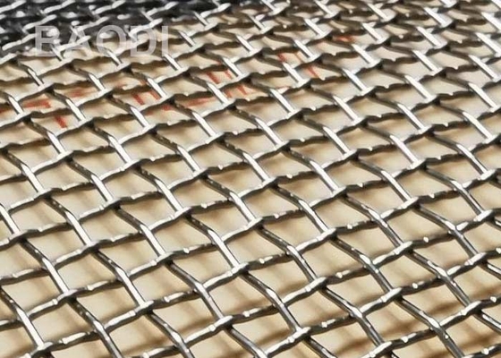 Πλάτος 1.5m σαφούς ύφανσης πτυχωμένες υφαμένες επιτροπές πλέγματος καλωδίων