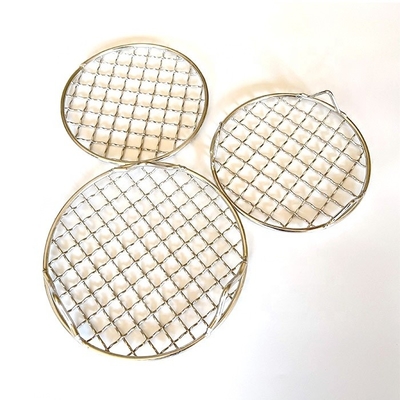 2cm/5cm πόδια/πόδια μη κολλητικό πλέγμα BBQ Εύκολη μεταλλική κατασκευή για απλό καθαρισμό και τέλειο μπάρμπεκιου