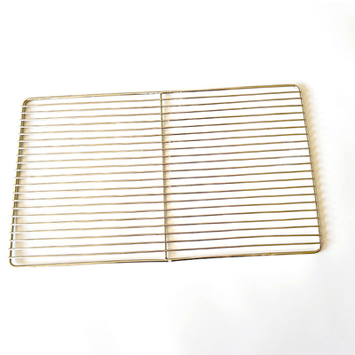 Εύκολο καθαρισμός από ανοξείδωτο χάλυβα Barbecue Wire Mesh ανθεκτικό Grilling Net για γεύση μπάρμπεκιου άνθρακα