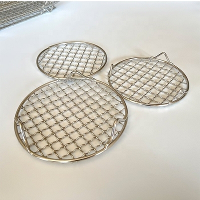 Τετράγωνο σπήλαιο σχεδιασμού BBQ Grid Μαγείρεμα Ακόμη μαγείρεμα με βελτιστοποιημένη κατανομή θερμότητας και στρογγυλή διάμετρο πάνελ 13-60cm