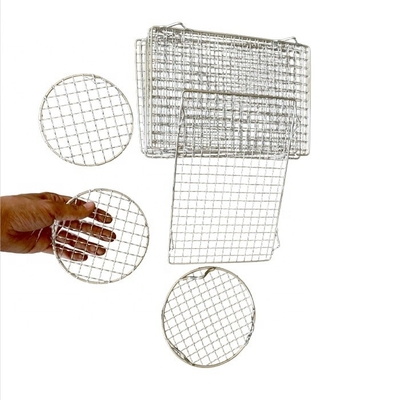 Ατσάλινο Barbecue Wire Mesh απαραίτητο για τη μακροχρόνια εξωτερική μαγειρική σε ξύλινα γκριλ και αδιάβροχο