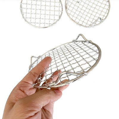 Ατσάλινο Barbecue Wire Mesh απαραίτητο για τη μακροχρόνια εξωτερική μαγειρική σε ξύλινα γκριλ και αδιάβροχο
