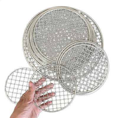 Προσαρμόσιμο Barbecue Wire Mesh Προσαρμόσιμο χώρο ψησίματος για τέλειους μάγειρες σε στρογγυλή ή ορθογώνια διαμόρφωση