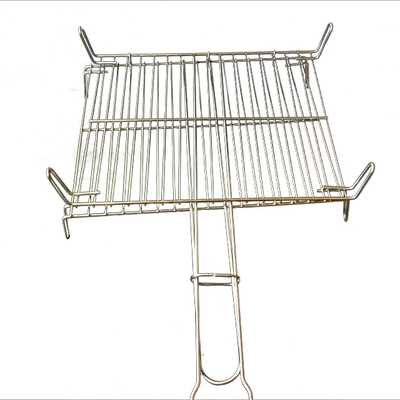Προσαρμόσιμο Barbecue Wire Mesh Προσαρμόσιμο χώρο ψησίματος για τέλειους μάγειρες σε στρογγυλή ή ορθογώνια διαμόρφωση