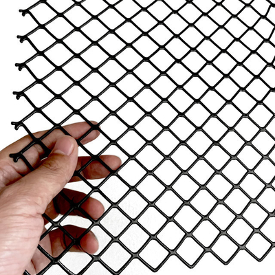 Υπηρεσία επεξεργασίας οθόνης Διακοσμητικές διαμαντένιες τρύπες επίπεδες αλουμινίου επεκταμένο μεταλλικό δίχτυ για το ταβάνι προσόψεις