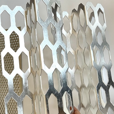 Υλικό φίλτρου Custom Metal Perf Πολυδιάστατα σχέδια πάνελ για οποιαδήποτε αρχιτεκτονική και βιομηχανική εφαρμογή 0.5-3.0m