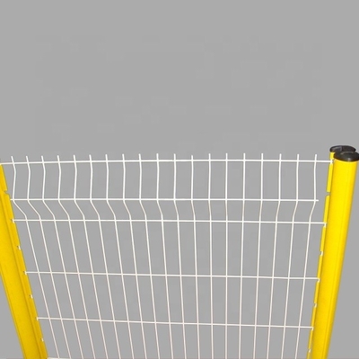 Τελικά πλαίσια επικαλυμμένα με PVC 3D Πίνακες φράχτη ανθεκτικό τρίγωνο πλέγμα για σύγχρονους κήπους και εξωτερικούς χώρους
