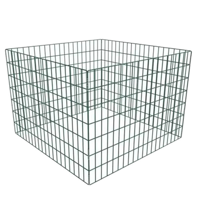 4 τεμάχια Eco-Smart Wire Mesh Compost Bin με ολοκληρωμένο εξαερισμό για βέλτιστη αεροβική διάσπαση