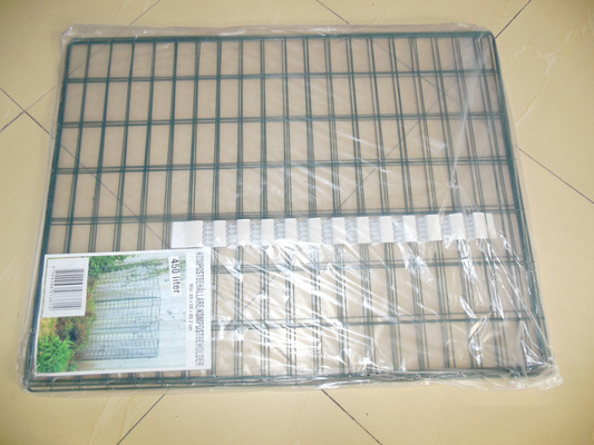 4 τεμάχια Eco-Smart Wire Mesh Compost Bin με ολοκληρωμένο εξαερισμό για βέλτιστη αεροβική διάσπαση