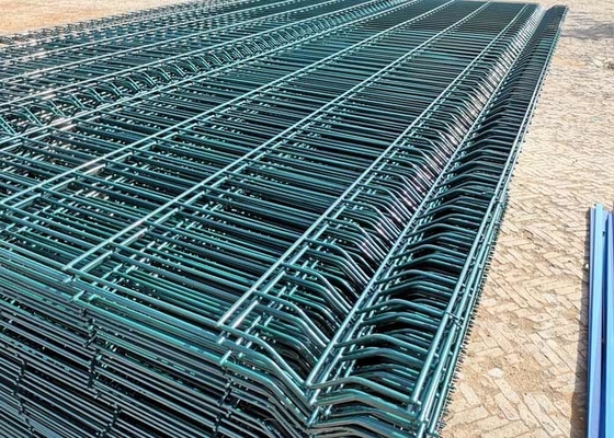 Το αντιοξειδωτικό PVC φρακτών ασφαλείας πλέγματος καλωδίων 50x150mm έντυσε το ενωμένο στενά πλέγμα